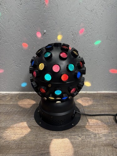 ADJ Colorball II Disco Ball Party Light American DJ Spins Works 120v Works Video