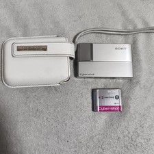 Sony Cyber-shot DSC-TX10 silver , Battery , Case from Japan JP