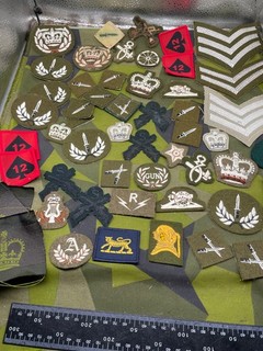 Dealer's Job Lot of Genuine British Army Badges Bulk
