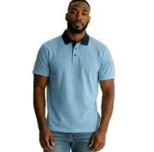 Rodd  Gunn Polo Shirt Teal Blue Sports Fit 100 Cotton Short Sleeve Men Medium