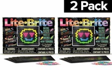 Basic Fun Mini Lite Brite, 92 Pieces, 2-Pack. New.