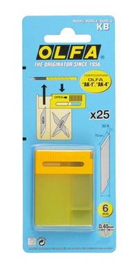 Olfa Klinge KB (25 tlg.)
