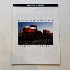 Case International Planting & Seeding 950 Solid Row Crop Planting Sales Brochure
