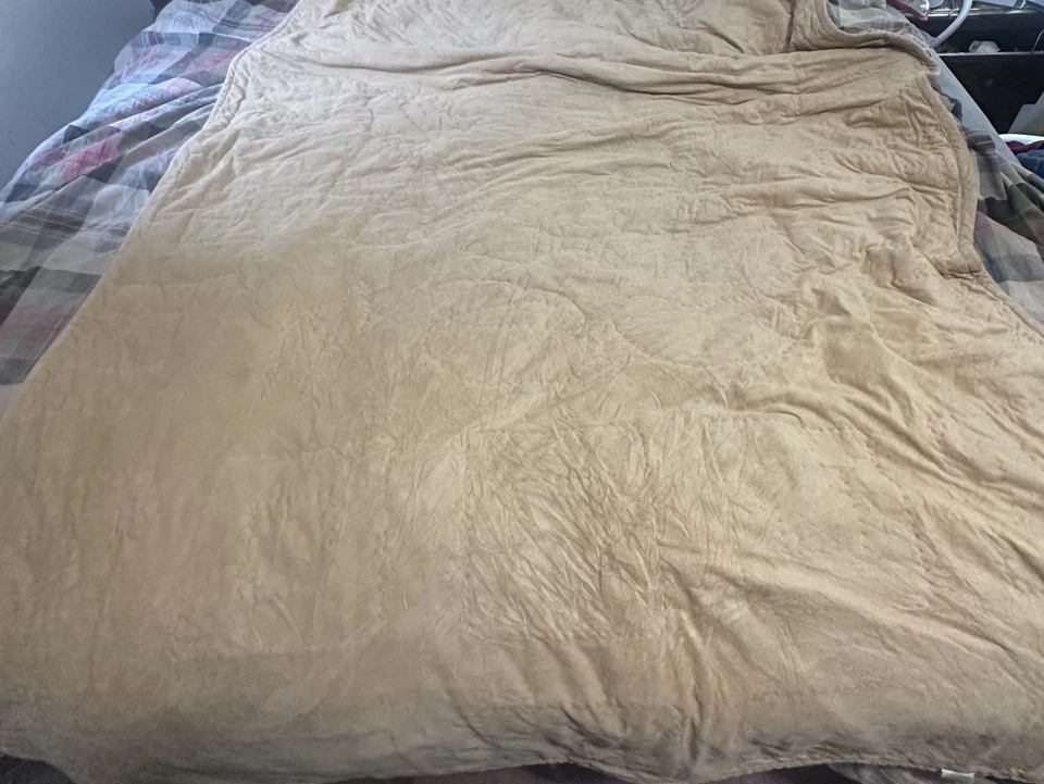 Woolrich Kids Twin Quilt Paw Print Big Bear Campground Nature Forest Comforter - Image 2 of 4