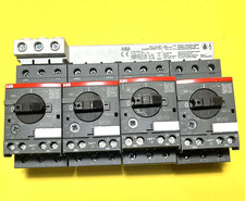 ABB 1SAM350000R1010 MS132-10 MANUAL MOTOR STARTER W/ PSI-4-0-65 1SAM201907R1101