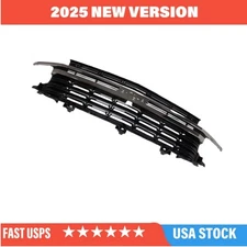 For 2021-2024 Chevy Tahoe / Suburban HC Style Front Mesh Grille Gloss Black