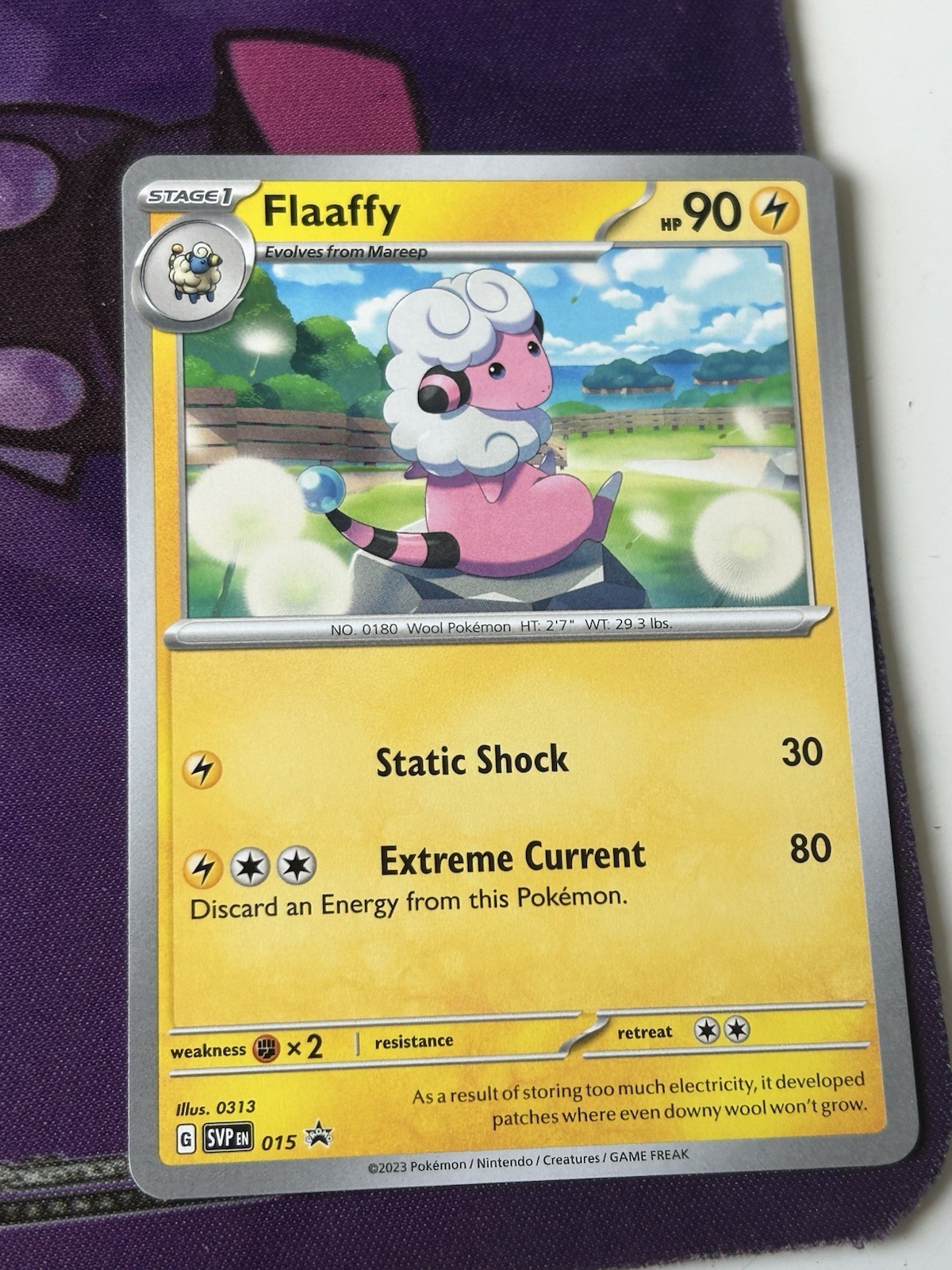 Flaaffy SVP 015 - Promo  Rare