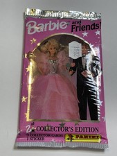Vintage 1992 Panini Barbie and Friends Collector's Card Pack - New Sealed