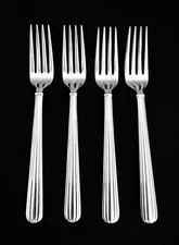 Mikasa ITALIAN COUNTRYSIDE Stainless Set 4 DINNER FORKS 7 1/4" Glossy 18/8 KOREA