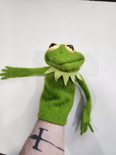 Vintage 1978 Muppets Kermit The Frog Hand Puppet 860 Fisher Price Jim Henson