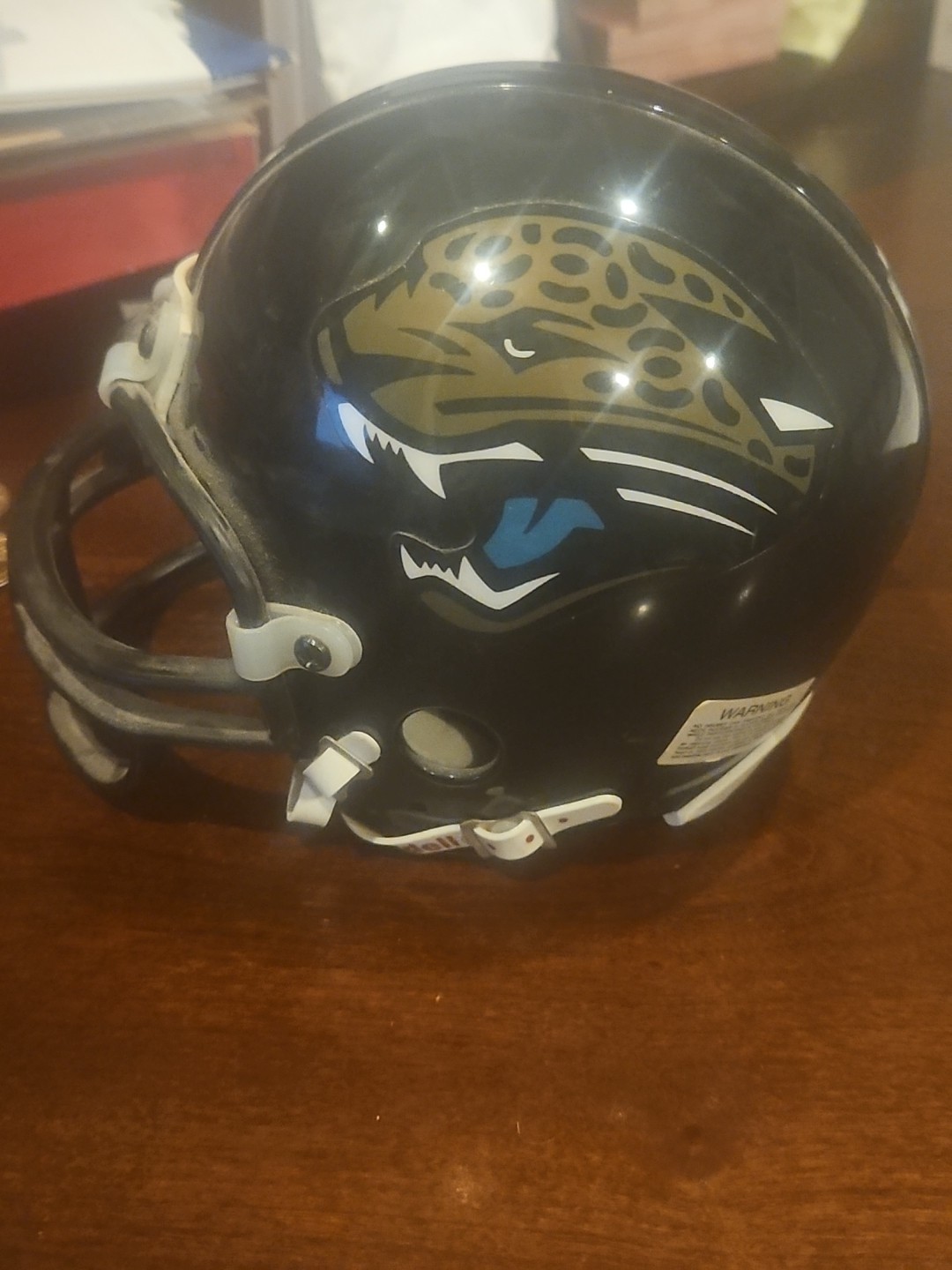 Black Team Logo Design 6 Inch Nfl Football Jags