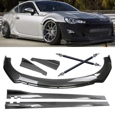 Carbon Fiber Front Bumper Lip Chin Spoiler Splitter For Scion FRS FR-S Body Kits