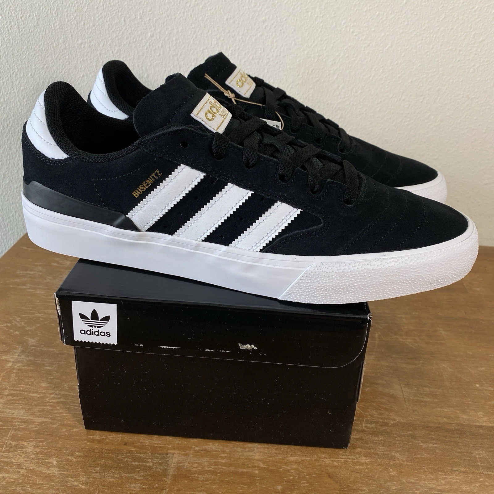 Size 10.5 - Adidas Busenitz Vulc 2 Core Black