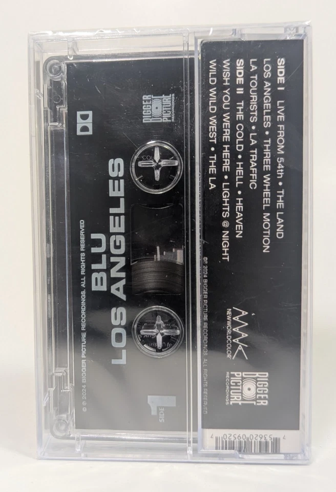 BLU EVIDENCE LOS ANGELES  CASSETTE TAPE RARE! SOLD OUT!  - Image 4 of 4