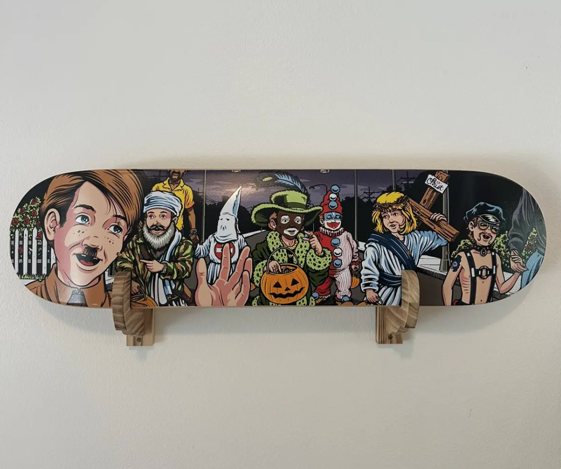 Supreme Sean Cliver Halloween Skateboard Deck FW08 2008 rare w