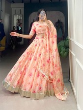 Eid Lehenga Choli Wedding Party Pakistani Indian Bollywood Designer Ethnic Wear
