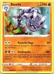 Steelix 139/264 Fusion Strike Holo Rare