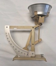 Bilancia leggera anni 50 francese AP Paris lettera scrivania cucina negozio commerciale