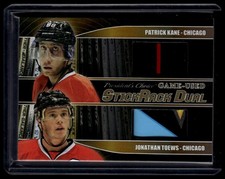 Kane Toews Dual Game-Used Stick /5 2021 President’s Choice Blackhawks