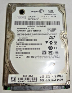 SEAGATE ***ST9120822AS *** 120 GB *** SATA HDD Notebook 2,5 Zoll #NFP1357