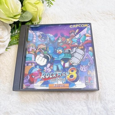 Rockman 8 Metal Heroes PS1 Japan Import NTSC-J Tested