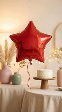 US Seller Star Foil Balloons Mylar Balloons Star Shaped Balloons for Birthday...