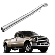 Turbo Back Diesel Exhaust Kit Powerstroke 4" 6.4 for F250 F350 F450 Super Duty