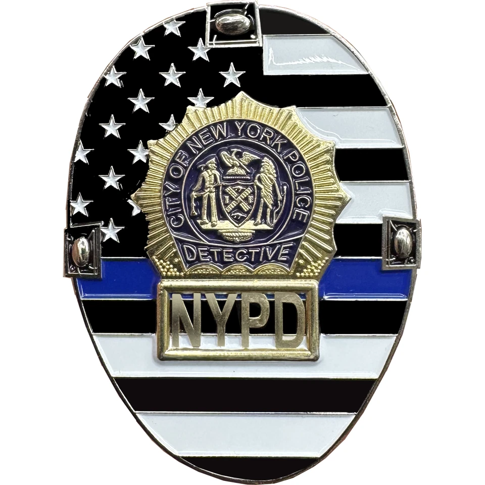 DL5-15 New York City Detective Jason Challenge Coin NYPD - Image 3 of 4