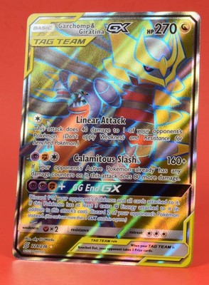 Pokemon English TCG Card Unified Minds Garchomp & Giratina GX 228