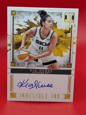 2025 Panini Impeccable WNBA #INK-KN Kia Nurse Indelible Ink Signatures **10/10**