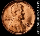 1935-S Lincoln Wheat Cent - Choice Gem Brilliant Uncirculated  Lustrous  #L5042