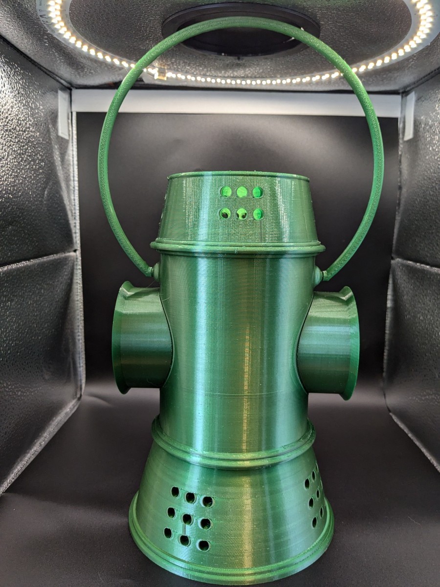 Alan Scott Green Lantern Inspired Power Battery Prop-Rechargeable