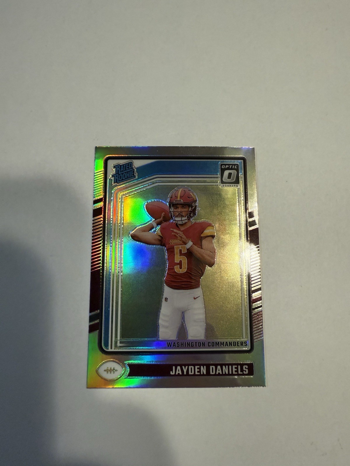 2024 Panini Donruss Optic - Rated Rookie Jayden Daniels #248 Holo Prizm (RC)