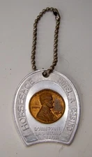 VINTAGE LAS VEGAS 1964 ENCASED PENNY COIN - HORSESHOE HOTEL & CASINO