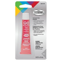 Testor Corp. Cement for Plastics 5/8 oz TES281219 Misc. Adhesives Fillers