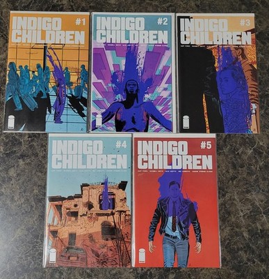 Indigo Children #1-5 Image Comics Set 1st Prints NM (Great Series!)