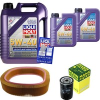 Inspektionspaket Liqui Moly Leichtlauf 5W-40 FüR Mercedes SL R129 300 W126