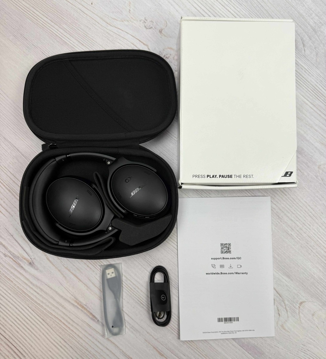 Bose QuietComfort Noise Cancelling Headphones Black - Headphones