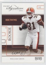 2002 Playoff Prime Signatures Sample Gold William Green #66 Rookie RC 0q3 2002 Playoff Prime Signatures Sample Gold William Green #66 Rookie RC 0q3
