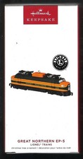 2022 Hallmark Lionel Trains Great Northern EP-5 Metal Ornament 27th in Series