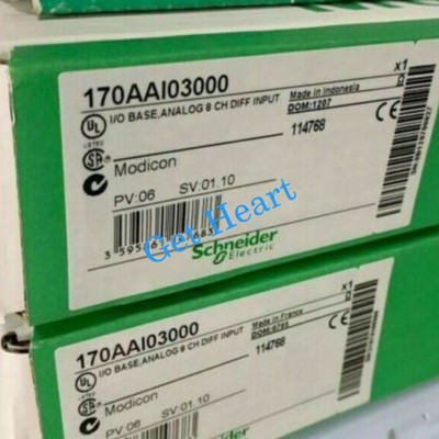 NEW 170AAI03000 Schneider IO Base Analog Input Module Via FedEx or DHL or UPS