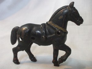 hubley cast iron horse