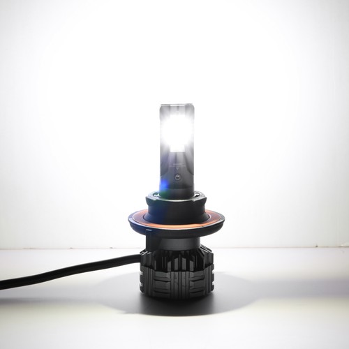 AUXBEAM Canbus H13 9008 LED Headlight Bulbs High Low Beam 110W 24000LM White 2x - Picture 9 of 22