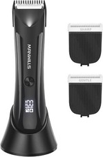 Manscape Groin Hair Trimmer for Men's Electric Ball Trimmer Wet/Dry Body Shaver