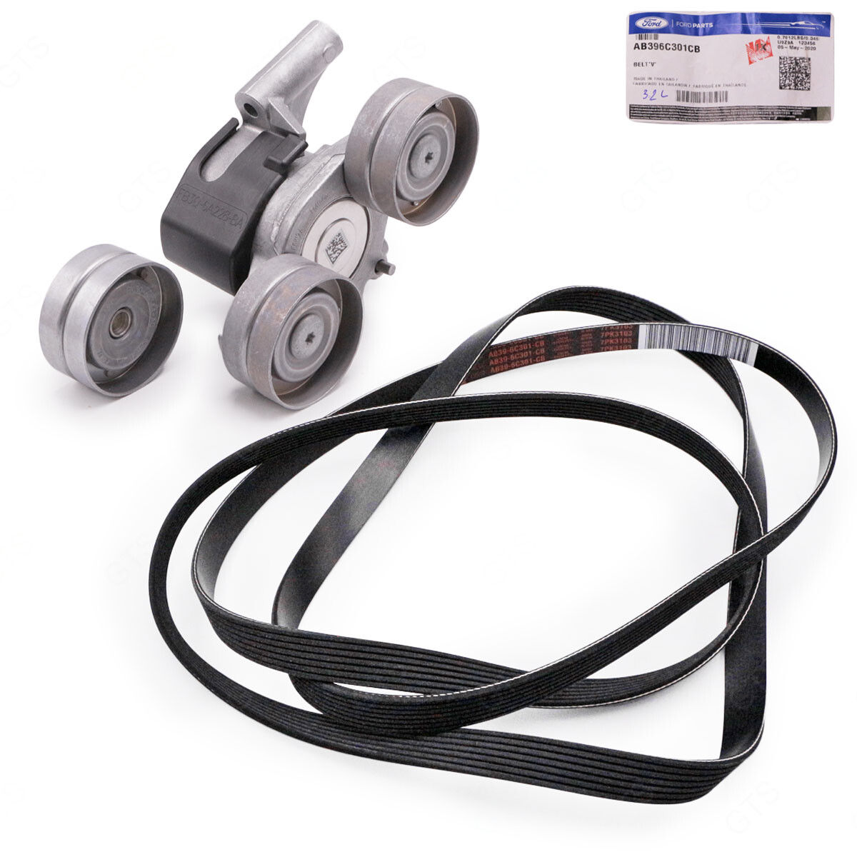 Set Kit Timing Belt 3.2L For Ford Ranger Wildtrak 4x2 4x4 T6 T7 MC 2012