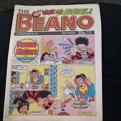 Beano Comic No 2461 Sept 16th 1989