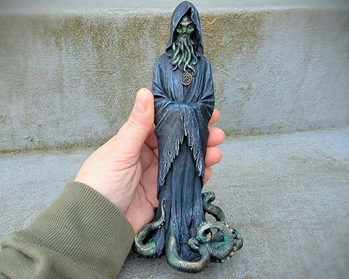 Cthulhu Grim Reaper Statue, H.P. Lovecraft Monster - Picture 7 of 7