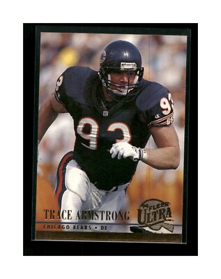 1994 Fleer Ultra Football Card #34 Trace Armstrong BEARS