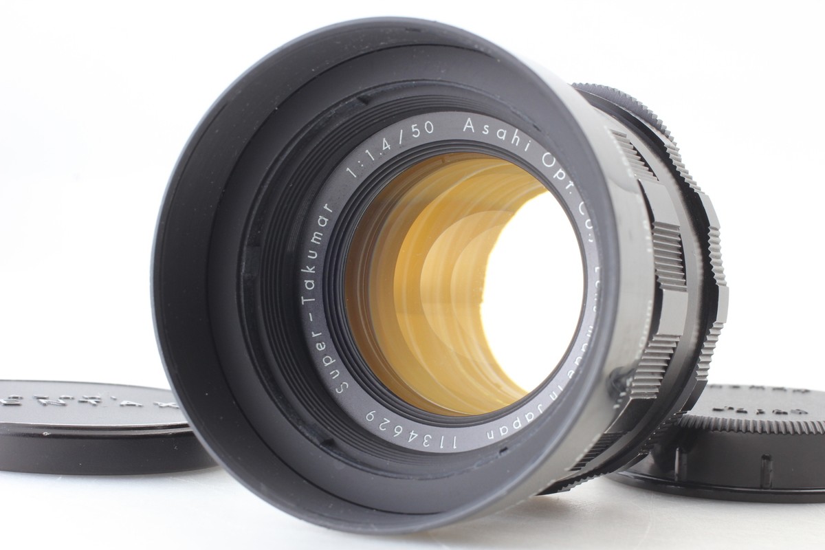 ★希少品・8枚羽★PENTAX SuperTakumar50mmf1.4#997 Amazon.com : PENTAX Pentax Asahi Super Takumar 50mm f1.4 M42
