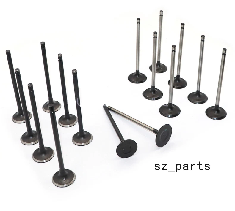 16PCS Exhaust Intake Valve Kit Fits 2008-2015 Scion Toyota L4 1.8L DOHC 2ZR-FE Foto 3 de 3